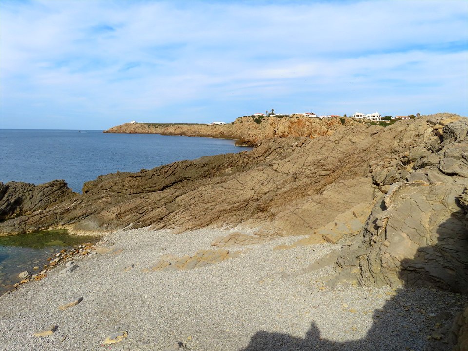 Cove on other side Arenal d'en Castell Menorca Balleric Island