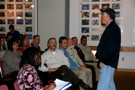 Interior Secretary Salazar in Indiana photo