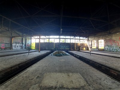 Urbex Aachen drehscheibe bundesbahn