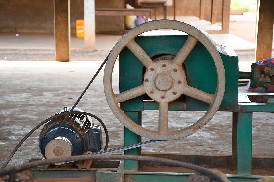 Machine mechanical grinding wheel