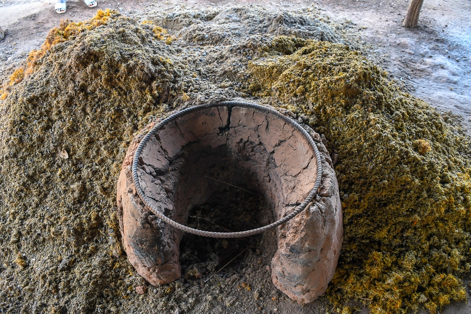 Furnace stove traditional oven
