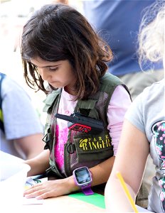 Junior Ranger at Monarch Butterfly Day photo