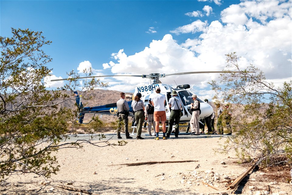 Joshua Tree Search and Rescue training with California Highway Patrol (CHP)
