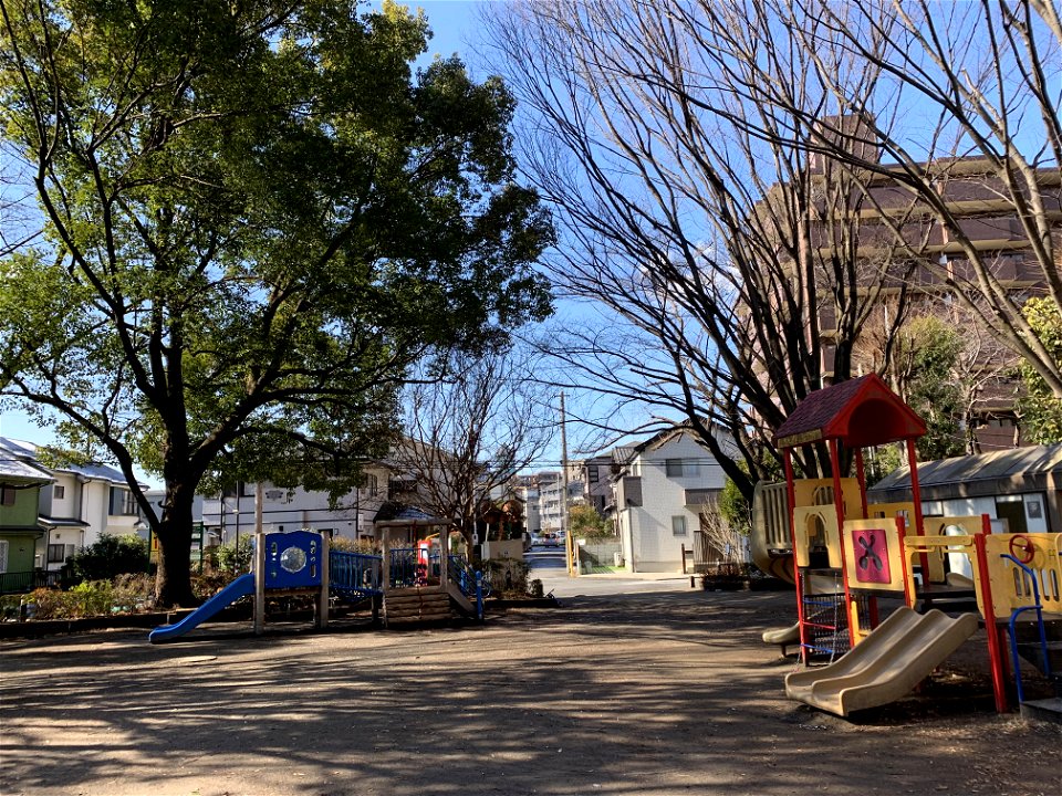 Nishiguchi Central Park in Higashikurume-shi