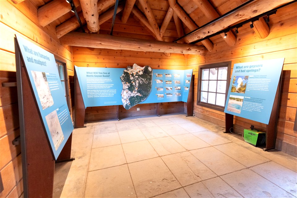 Norris Museum new exhibits, east wing