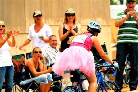 Johannesburg - 94.7 Cycle Race - pink tutu photo