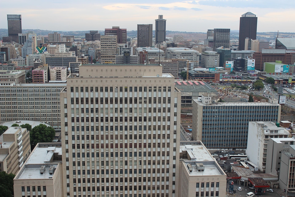 City architecture skyline