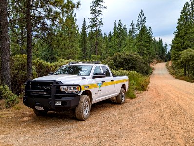 BLM Vehicle in the South Yuba Recreation Area photo