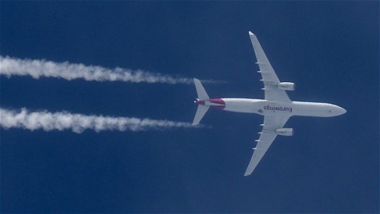 Airbus A330-343 D-AIKH Eurowings Discover - Frankfurt to Port Louis (35300 ft.) photo