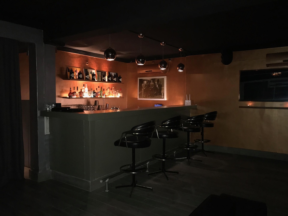 Interior design restaurant bar