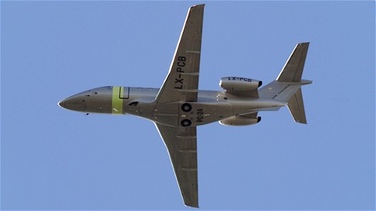 Pilatus PC-24 LX-PCB Jetfly Aviation from Paris (4200 ft.)
