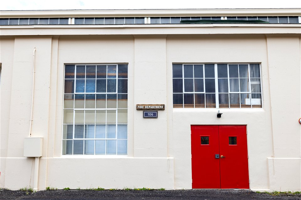Fort Yellowstone improvement project: Fire department after painting