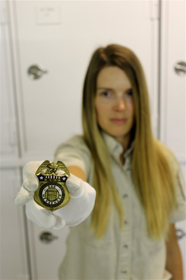 Historic Fish Messenger Badge