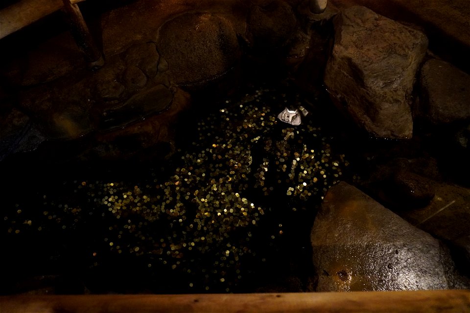 Coins in the cave