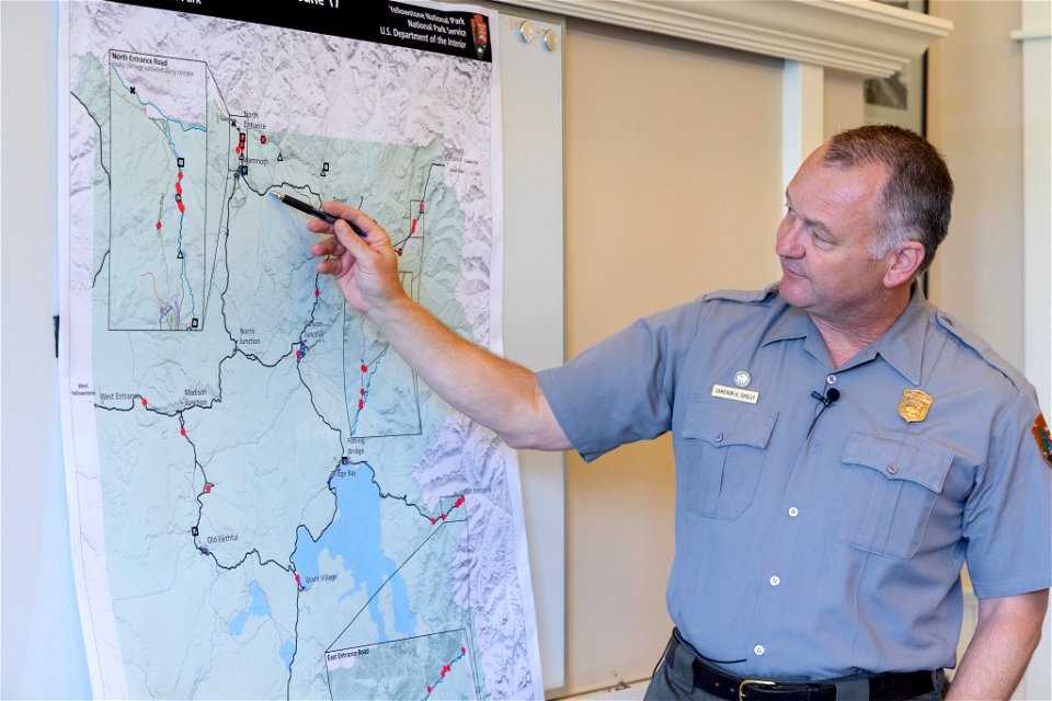 Yellowstone flood event 2022: Superintendent, Cam Sholly, press briefing