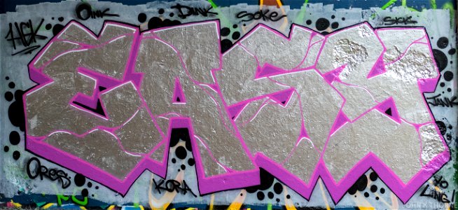 The Secret Graffiti Art Gallery. Under the M20 Maidstone
