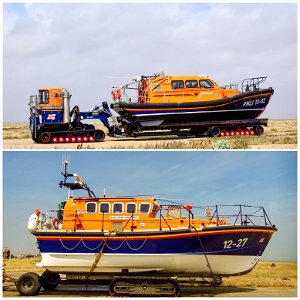 Dungeness Lifeboats RNLI Mersey Class 12 now replaced by Shannon Class 13