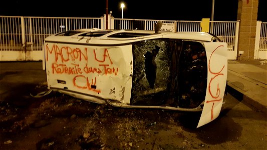 Marseille, Arenc - Réforme des Retraites 2020