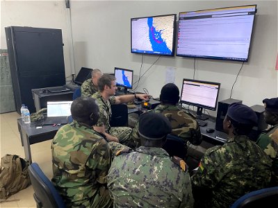 MOC training in Guinea-Bissau during OE23 photo