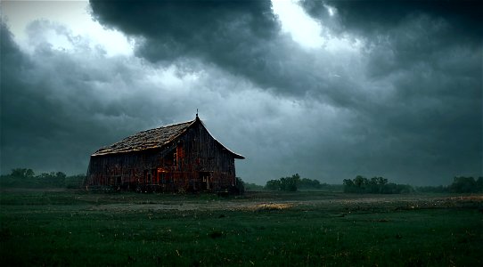 'The Old Abandoned Barn in the Midwest Cliche' photo