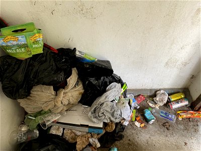 Trash and vandalism at Umpqua Hot bsprings on the Umpqua National Forest