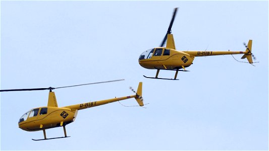 Robinson R44 Raven II D-HIBT Heliflieger Deutschland (3100 ft.)