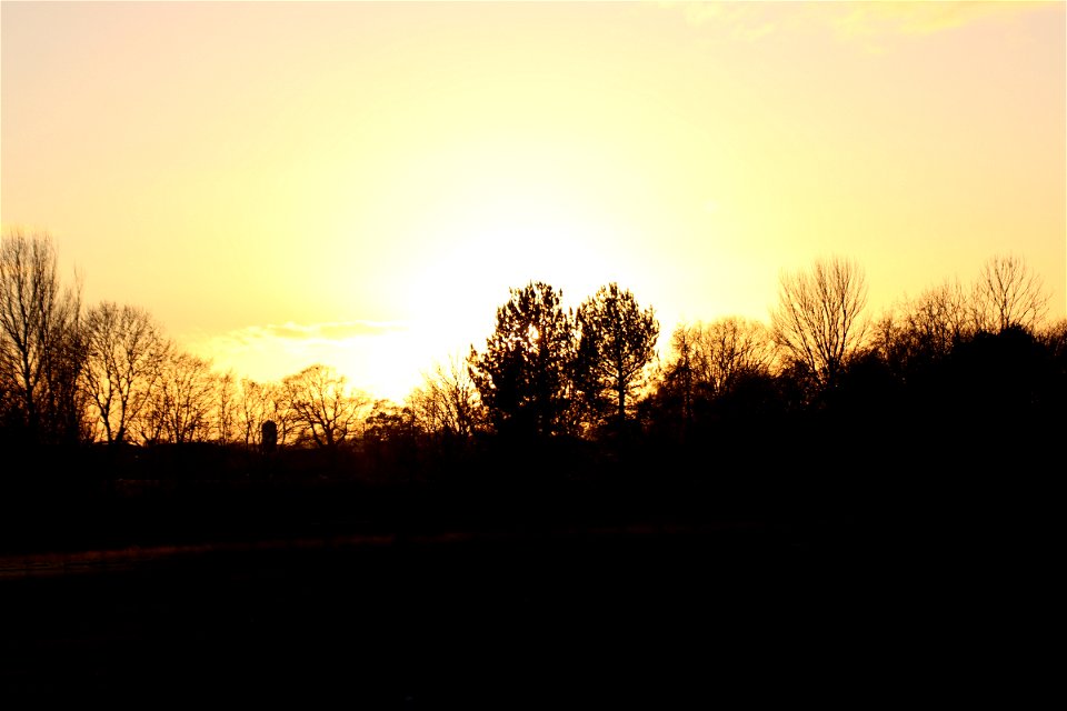 Sundown at Malkins Bank