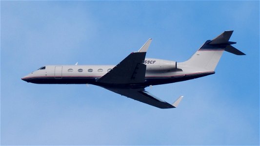 Gulfstream G450 N59CF from White Plains Westchester County Airport - New York  (3000 ft.)