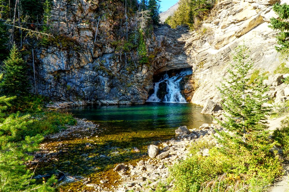 Running Eagle Falls