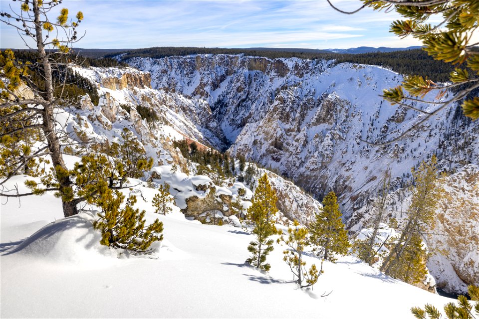 Views along the Canyon Rim Ski Trail