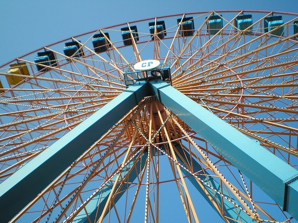 Amusement park tourist attraction sky