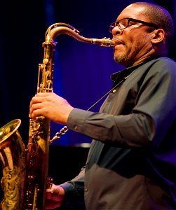 Ralph Alessi & This Against That, BIM Amsterdam 18 mei 2018 - Ravi Coltrane