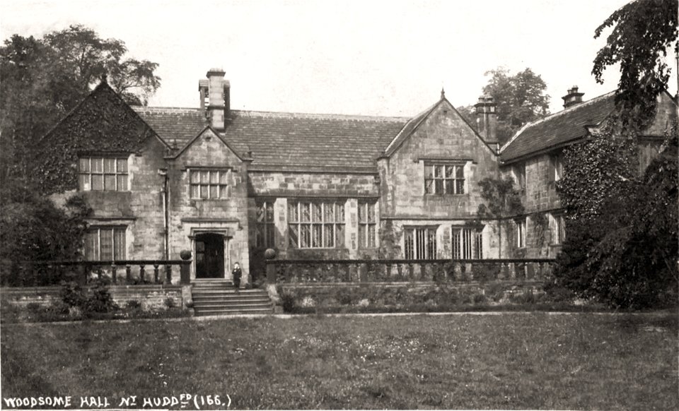 undated photograph of Woodsome Hall, Huddersfield