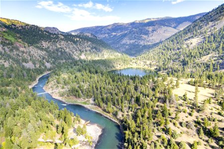 Yellowstone flood event 2022: Yellowsstone River, Blacktail Deer Creek, Crevice Lake (September 1) photo