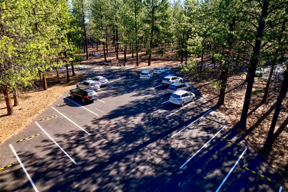 Newberry National Volcanic Monument Parking Lot, Deschutes National Forest, Great American Outdoors Act