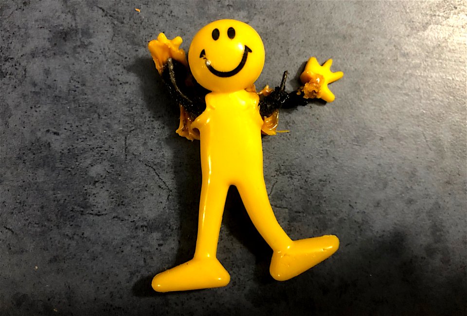 2022/365/336 Little Yellow Man Has Seen Better Days
