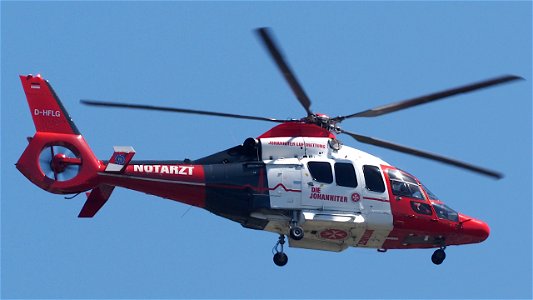 Airbus Helicopters H155  (Eurocopter EC 155 B-1) D-HFLG Johanniter Luftrettung (Operated by Heli-Flight)