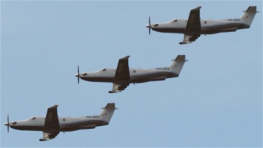 Pilatus PC-12 NG PH-BRA from Prievidza (4800 ft.)