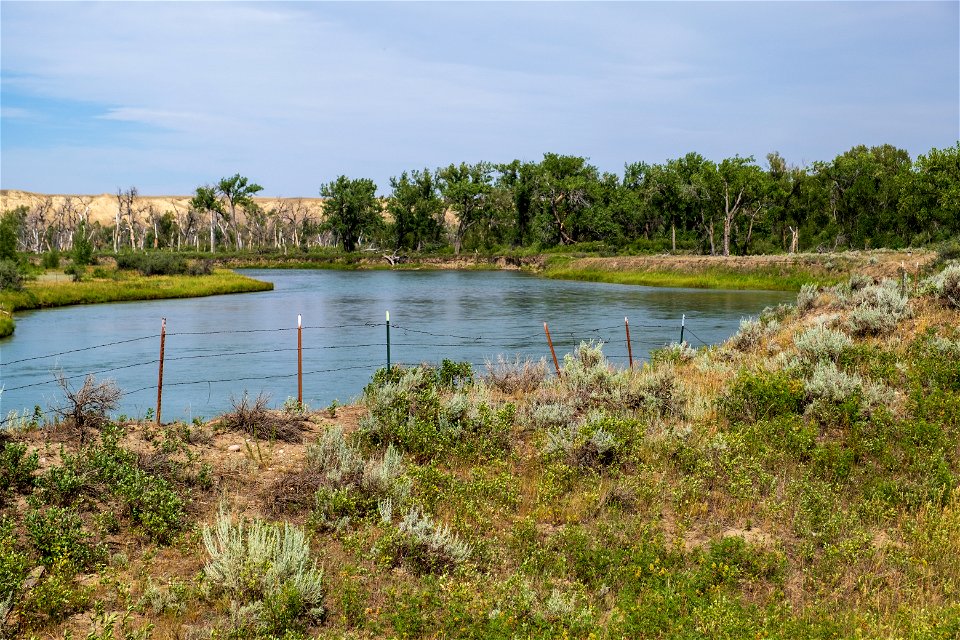 Marias River at Moffat Bridge Recreation Area