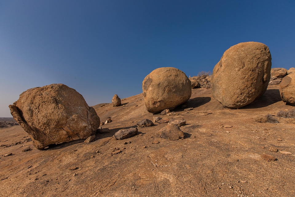 Landscape rock stones