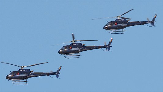 Airbus Helicopters H125 (Eurocopter AS 350B3e Ecureuil) D-HUGO - Zell am See to Augsburg (3500 ft.)