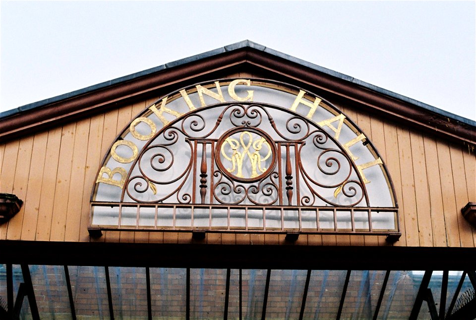 More decorative ironwork outside Birmingham Moor Street station