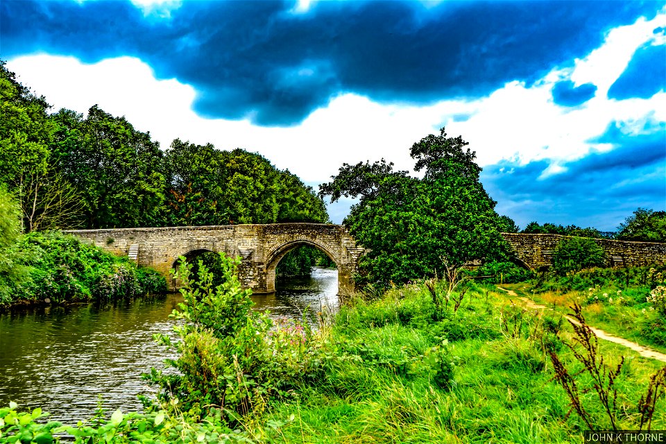 TESTON BRIDGE RIVER MEDWAY KENT