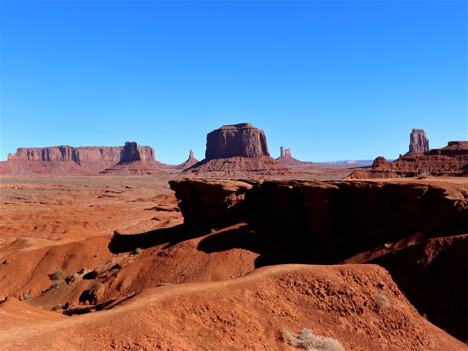 John Ford Point at Monument Valley in AZ photo