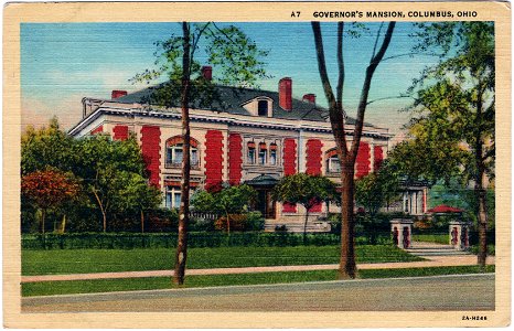 Governor's Mansion, Columbus, Ohio (Date Unknown) photo