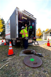 Water and wastewater infrastructure inspections: preparing the camera photo
