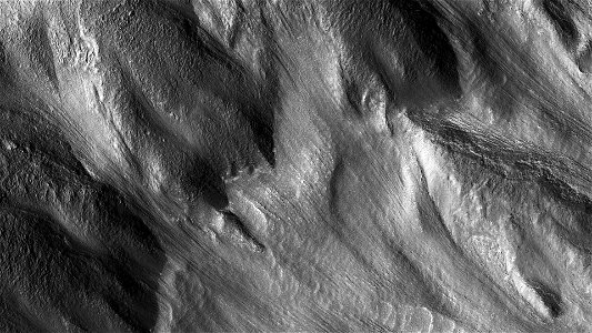 Ridges near Reull Vallis