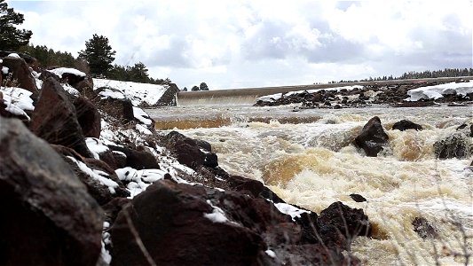 Lake Mary dam photo