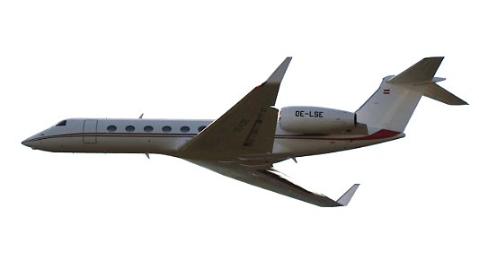 Gulfstream G550 OE-LSE International Jet Management from Farnborough (4100 ft.)