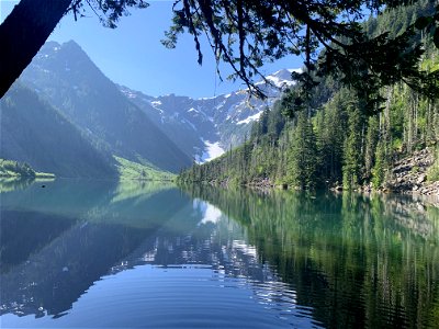 Goat Lake, Mt. Baker-Snoqualmie National Forest. Photo By Sydney Corral July 5, 2021 photo